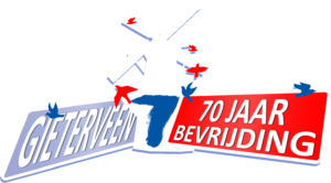 70 jaar bevrijding Gieterveen logo Transparant